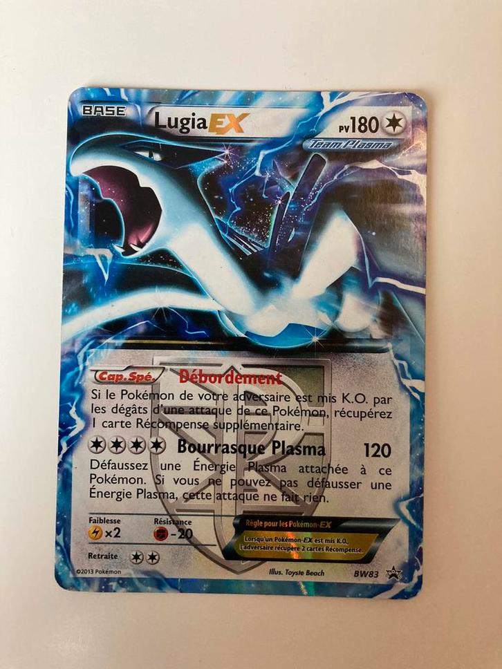 Luigia EX BW83 Pokémonkaart 2013 - Team Plasma - Zeldzaam, Hobby en Vrije tijd, Verzamelkaartspellen | Pokémon, Zo goed als nieuw