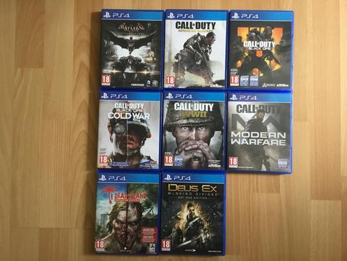 PS4 games, Games en Spelcomputers, Games | Sony PlayStation 4, Vanaf 18 jaar, Ophalen of Verzenden