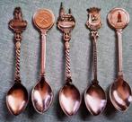 5 petites cuillères collection, Antiquités & Art, Enlèvement ou Envoi