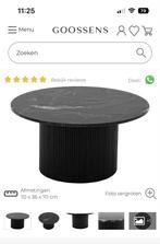 Marmeren salontafel Goossens Wonen, Ophalen, Zo goed als nieuw