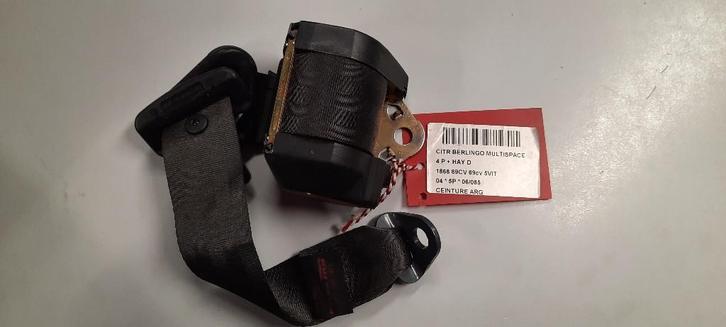 VEILIGHEIDSGORDEL LINKS ACHTER Citroën, Auto-onderdelen, Interieur en Bekleding, Citroën, Gebruikt