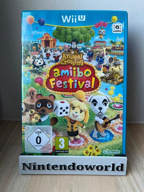 Animal Crossing Amiibo Festival (WiiU), Games en Spelcomputers, Games | Nintendo Wii U, Zo goed als nieuw, Ophalen of Verzenden