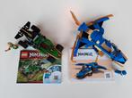 Lego Ninjago 71700 Jungle Auto en 71784 Jay´s bliksemstraal, Complete set, Lego, Zo goed als nieuw, Ophalen