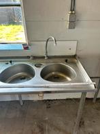 Dubbele afwasbak, Huis en Inrichting, Ophalen, Gebruikt
