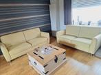 Vintage 2 en 3 zit zetels, Huis en Inrichting, Zetels | Zetels, Ophalen, Gebruikt, Vintage, Rechte bank