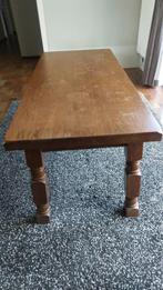 Eiken houten tafel, Ophalen, Gebruikt, Eikenhout, 50 tot 100 cm