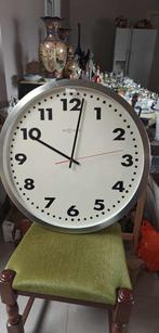 muurklok Nextime diam 55 cm Super Station, Ophalen, Zo goed als nieuw, Analoog, Wandklok