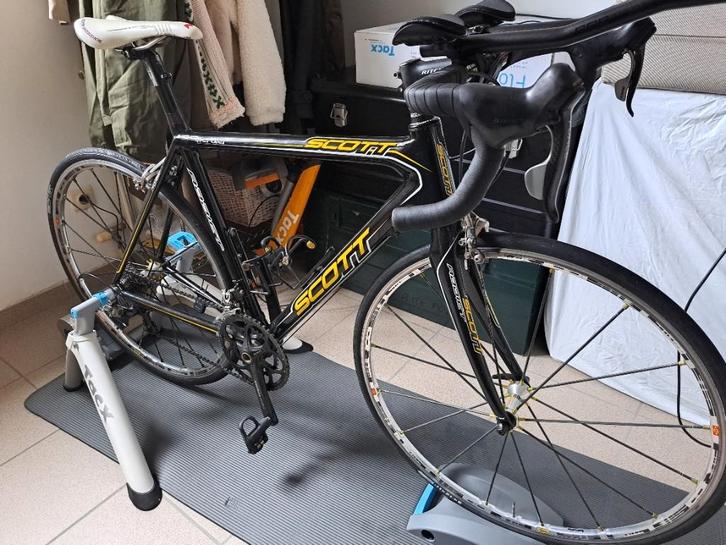 Koersfiets SCOTT  ADDICT, Fietsen en Brommers, Fietsen | Racefietsen, Gebruikt, Overige merken, 15 tot 20 versnellingen, Overige maten