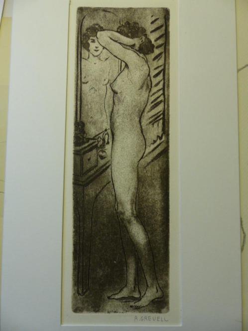 GREUELL, Arthur bizondere litho, Antiek en Kunst, Kunst | Litho's en Zeefdrukken, Ophalen of Verzenden