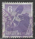 Duitsland Sovjetzone 1945 - Yvert 2 - Stad Berlijn 6 p. (ST), Verzenden, Gestempeld