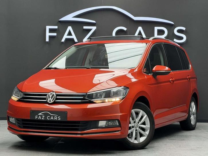Volkswagen Touran 1.6 TDi SCR Highline *1ER PROP + 7 PL. + G, Auto's, Volkswagen, Bedrijf, Te koop, Touran, ABS, Adaptive Cruise Control