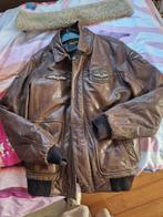 Pme legend leren jas, Ophalen, Bruin, Maat 48/50 (M), Zo goed als nieuw