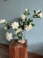 fleurs artificielles blanches avec ou sans pot, Comme neuf, Intérieur, Enlèvement