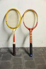 2x Retro Vintage tennis raket van Snauwaert, Sport en Fitness, Tennis, Ophalen of Verzenden, Zo goed als nieuw, Racket, Overige merken