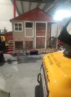 Mooi en groot kippenhok