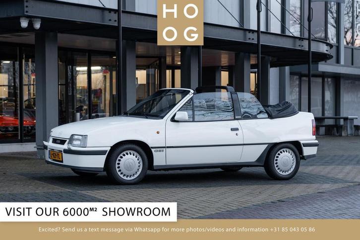 Opel Kadett E 2.0i GSI Cabriolet (bj 1987), Auto's, Oldtimers, Bedrijf, Te koop, Open dak, Opel, Benzine, Cabriolet, 2 deurs, Handgeschakeld