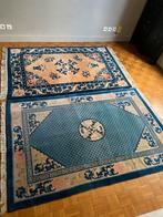 Lot de 2 tapis chinois noués à la main, Comme neuf