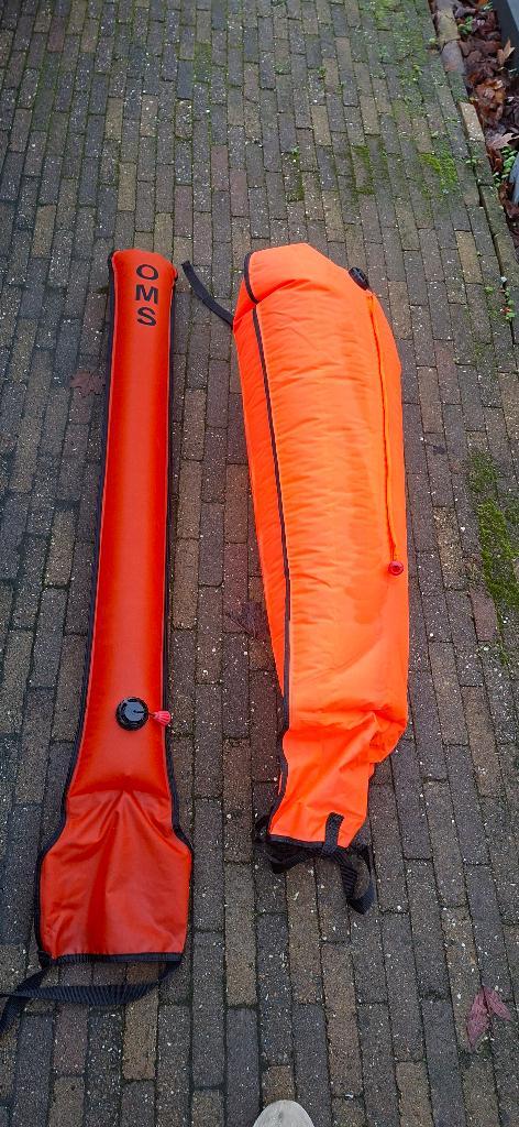 SMB deco OMS ballon set, Watersport en Boten, Duiken, Gebruikt, Overige typen, Ophalen of Verzenden