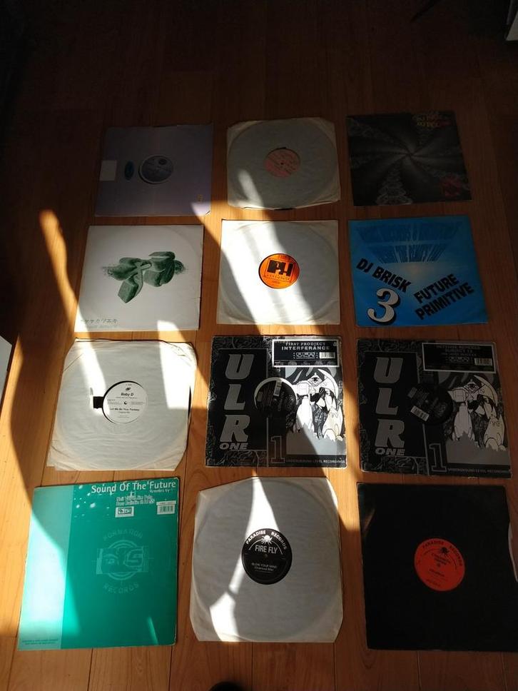 27 rave, jungle, hardcore 90's classics on vinyl 12" te koop, Cd's en Dvd's, Vinyl | Dance en House, Drum and bass, Ophalen of Verzenden