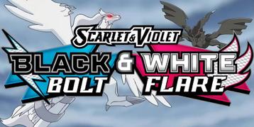 PRE-ORDER Pokémon Scarlet & Violet—Black Bolt & White Flare beschikbaar voor biedingen