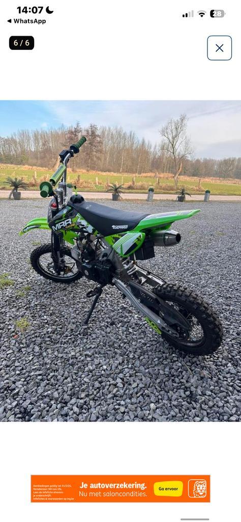 Cross 125CC 4Tak, Fietsen en Brommers, Minibikes, Midibikes en Pitbikes, Zo goed als nieuw, Ophalen