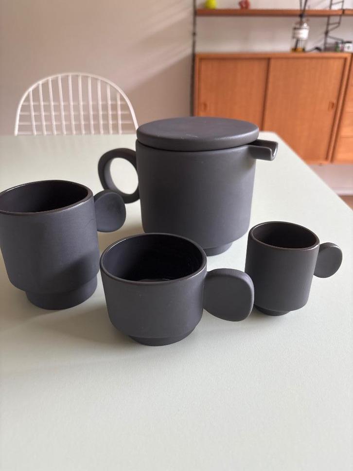 Set Maarten Baas, Maison & Meubles, Cuisine | Vaisselle, Neuf, Tasse(s) et/ou soucoupe(s), Autres styles, Poterie, Enlèvement