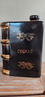 Vintage keramieken cognackruikje in boekvorm, Ophalen of Verzenden