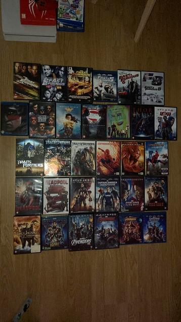 Diverse dvd's en blu-ray beschikbaar voor biedingen