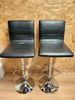 2 Barstoelen keuken - hoogte verstelbaar, Huis en Inrichting, Barkrukken, Ophalen, Gebruikt, In hoogte verstelbaar, 90 cm of meer