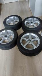 Set Winterbanden op velg Mercedes C-Klasse, Auto-onderdelen, Banden en Velgen, Ophalen, Velg(en), Nieuw, 17 inch