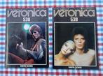 2x VERONICA-blad uit 1973/1974 met DAVID BOWIE op cover, Ophalen of Verzenden, Tijdschrift