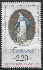 Frankrijk 1989 - Yvert 2575 - Fraternite (ST), Postzegels en Munten, Verzenden, Gestempeld