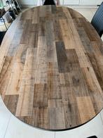 Table ovale manguier, Maison & Meubles, Tables | Tables à manger, Enlèvement, Comme neuf, Ovale, Métal