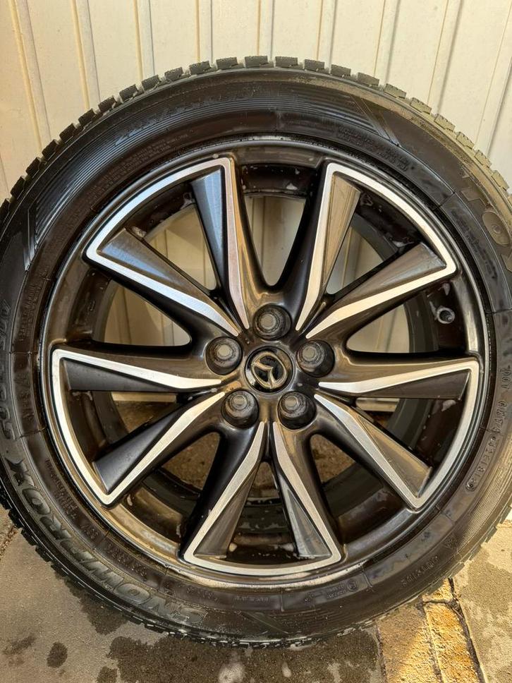 Mazda 19 inch velgen origineel bi-color, Auto-onderdelen, Banden en Velgen, Banden en Velgen, Winterbanden, 19 inch, 225 mm, Personenwagen