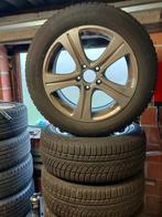 4 Winterbanden op velgen voor Mercedes Break E220, Auto-onderdelen, Ophalen, Gebruikt, Velg(en), 17 inch