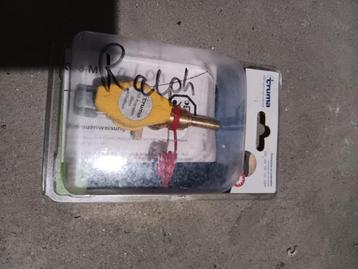 Snelkoppeling gas.  Voor caravan of camper. Nieuw.  € 20,- beschikbaar voor biedingen