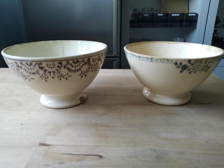 2 kommen - eentje van Diogin, Antiek en Kunst, Antiek | Keramiek en Aardewerk, Ophalen of Verzenden