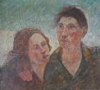 ALFONS BLOMME / JONG KOPPEL / OLIEVERF / 98x108cm / KADER, Ophalen