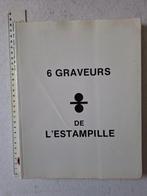 Kunstboek 6 graveurs de l'Estampille Jacques Collard 1978, Ophalen of Verzenden