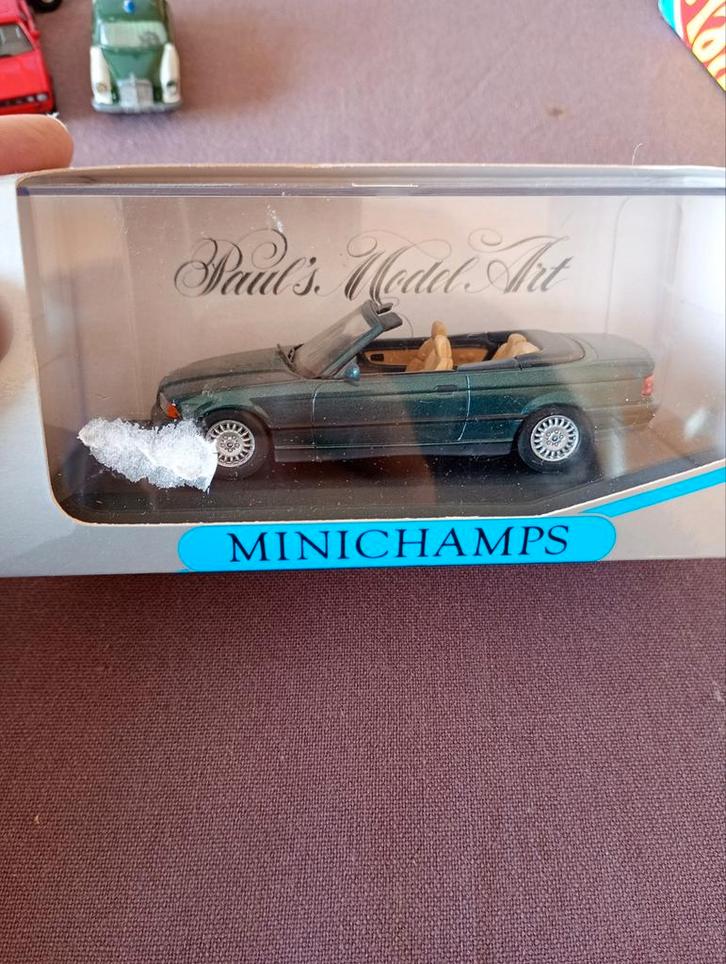 BMW 3 serie cabrio, Hobby en Vrije tijd, Modelauto's | 1:43, MiniChamps, Ophalen of Verzenden