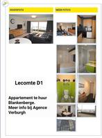 Appartement te huur zeedijk Blankenberge, 50 m² of meer, Provincie West-Vlaanderen