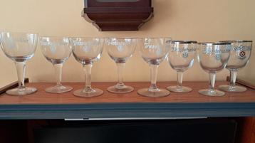 WESTMALLE TRAPPIST - 8 glazen beschikbaar voor biedingen