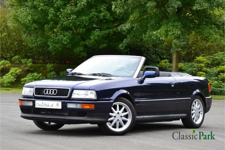 Audi Cabriolet 110 KW E2 (bj 1995, automaat), Auto's, Oldtimers, Bedrijf, Te koop, Open dak, Audi, Benzine, Cabriolet, 2 deurs