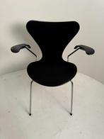 originele Fritz Hansen stoel Series 7 Armchair Model 3207, Huis en Inrichting, Ophalen, Gebruikt, Eén, Zwart