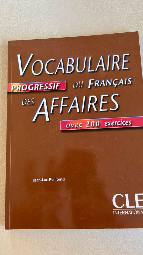 Vocabulaire progressif du Francais des Affaires, Boeken, Woordenboeken, Nieuw, Frans, Overige uitgevers, Ophalen of Verzenden