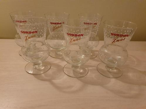 6 glazen Gordon-verzamelbier, Verzamelen, Glas en Drinkglazen, Nieuw, Bierglas, Ophalen