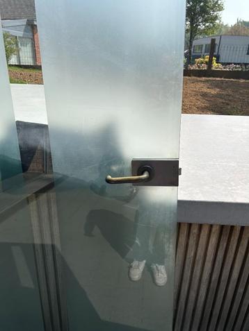 Portes intérieures en verre, Bricolage & Construction, Enlèvement, Utilisé, Autres matériaux, Autres types