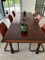 Massieve eiken klooster tafel, Ophalen, Gebruikt