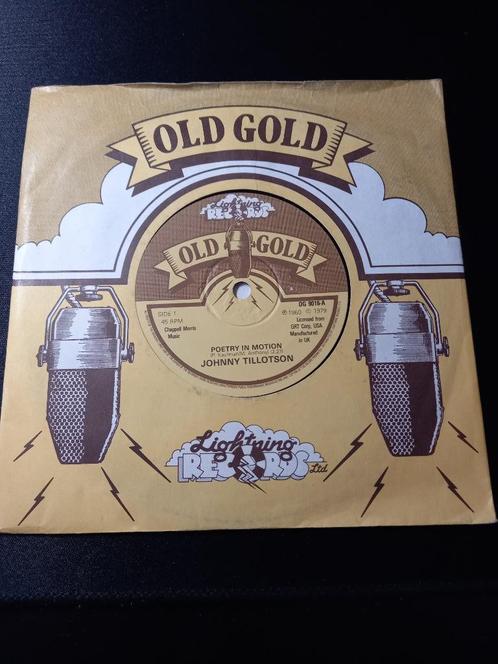 Johnny Tillotson ‎– Poetry In Motion " Oldie ", CD & DVD, Vinyles Singles, Comme neuf, Single, Autres genres, 7 pouces, Enlèvement ou Envoi