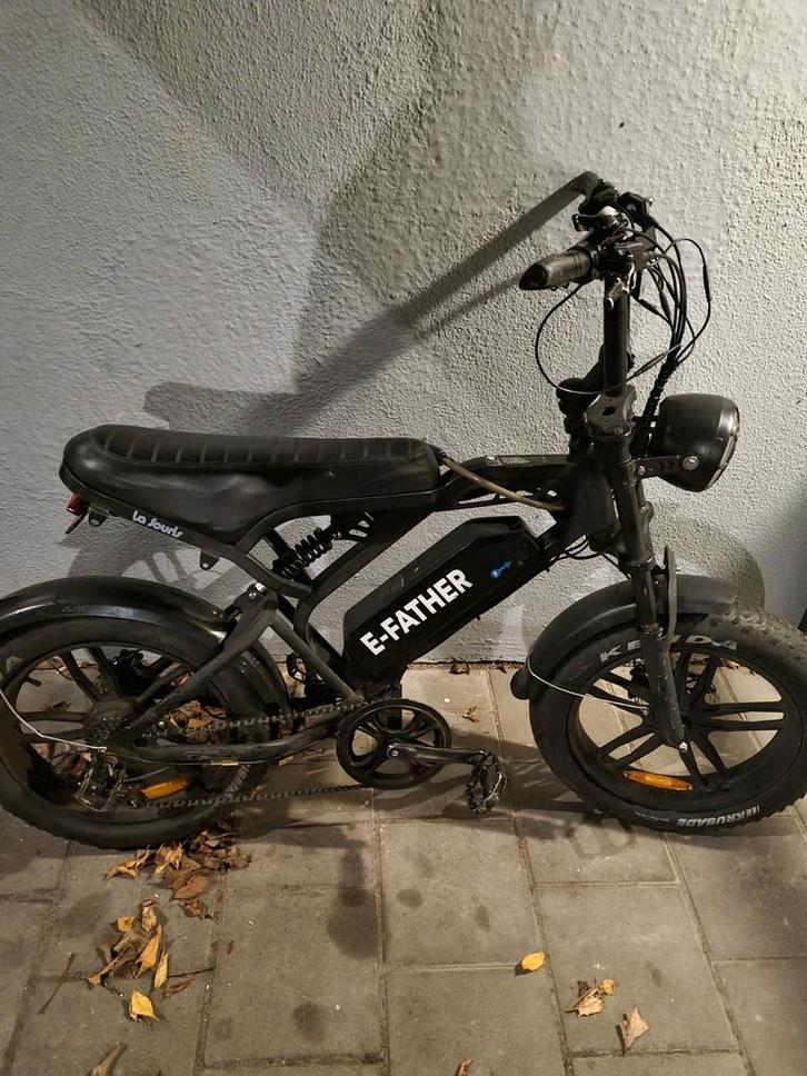 Ouxi v20 pro fatbike LEGAAL 25 KM /H, Fietsen en Brommers, Elektrische fietsen, Gebruikt, 59 cm of meer, 50 km per accu of meer